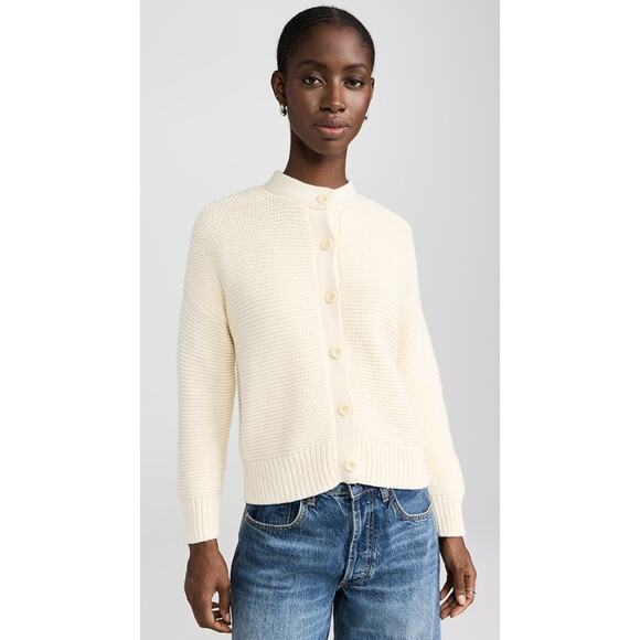 Women's Alex Mill Nico Chunky Knit 100% Cotton Cardigan size S Bohemian Cottage - Picture 6 of 6